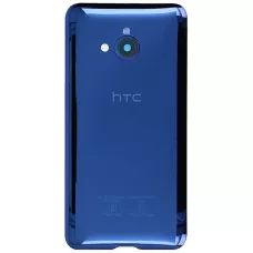 Задняя крышка HTC U Play синяя, Sapphire Blue, оригинал PRC + стекло камеры