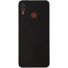 Задняя крышка Huawei P20 Lite/Nova 3e черная, Midnight Black, оригинал PRC + стекло камеры