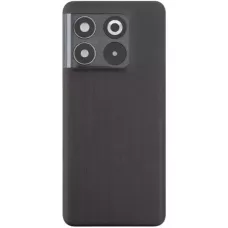 Задняя крышка OnePlus 10T черная, Moonstone Black, оригинал PRC + стекло камеры