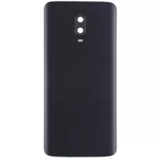 Задняя крышка OnePlus 6T A6013 черная, Mirror Black, оригинал PRC + стекло камеры