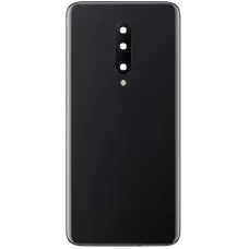 Задняя крышка OnePlus 7 Pro черная, Mirror Grey, оригинал PRC + стекло камеры