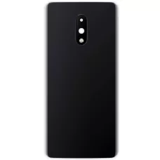 Задняя крышка OnePlus 7 серая, Mirror Gray, оригинал PRC + стекло камеры