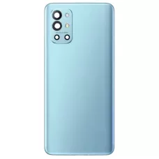 Задняя крышка OnePlus 9R синяя, Lake Blue, оригинал PRC + стекло камеры