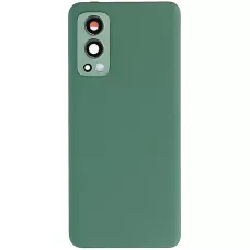 Задняя крышка OnePlus Nord 2 5G, зеленая, Green Wood, оригинал PRC + стекло камеры
