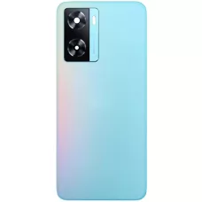Задняя крышка OnePlus Nord N20 SE голубая, Blue Oasis, оригинал PRC + стекло камеры