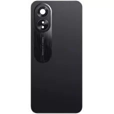 Задняя крышка Oppo A38 черная, Glowing Black + стекло камеры