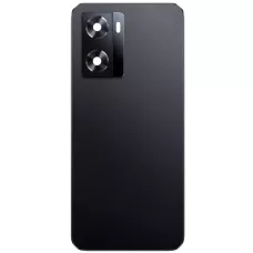 Задняя крышка Oppo A57s черная, Starry Black + стекло камеры