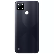 Задня кришка Realme C21Y чорна, Cross Black, оригінал PRC + скло камери