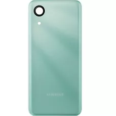 Задняя крышка Samsung A032 Galaxy A03 Core зеленая, Mint, оригинал PRC + стекло камеры