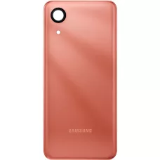 Задняя крышка Samsung A032 Galaxy A03 Core, бронзовая, Copper, оригинал PRC + стекло камеры