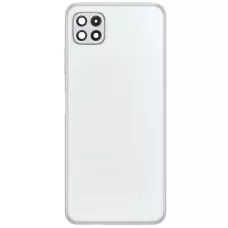 Задня кришка Samsung A226 Galaxy A22 5G біла, оригінал PRC + скло камери