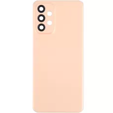 Задняя крышка Samsung A235 Galaxy A23, оранжевая, Peach+стекло камеры