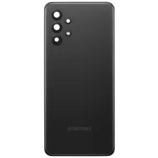 Задня кришка Samsung A326 Galaxy A32 5G чорна, Awesome Black, оригінал PRC + скло камери