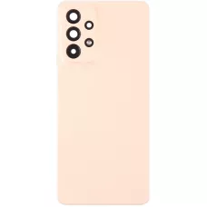 Задня кришка Samsung A336 Galaxy A33 5G, помаранчева, Peach, оригінал PRC + скло камери
