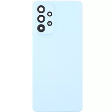 Задняя крышка Samsung A536 Galaxy A53 5G голубая, оригинал PRC + стекло камеры