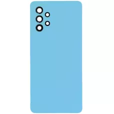 Задняя крышка Samsung A725 Galaxy A72/A726 синяя, Awesome Blue, оригинал PRC + стекло камеры