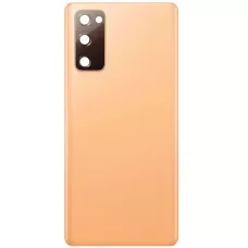 Задняя крышка Samsung G780 Galaxy S20 FE, оранжевая, Cloud Orange + стекло камеры