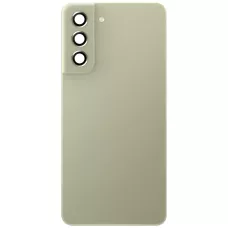 Задняя крышка Samsung G990 Galaxy S21 FE 5G зеленая, Olive, оригинал PRC + стекло камеры