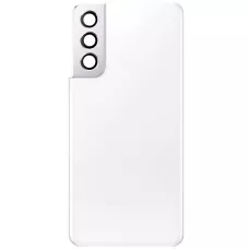 Задня кришка Samsung G991 Galaxy S21 5G біла, Phantom White, оригінал PRC + скло камери
