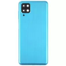Задняя крышка Samsung M127 Galaxy M12 зелёная, оригинал PRC + стекло камеры