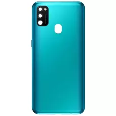 Задняя крышка Samsung M215 Galaxy M21 зеленая, оригинал PRC + стекло камеры