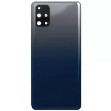 Задняя крышка Samsung M317 Galaxy M31s синяя, Mirage Blue, оригинал PRC + стекло камеры