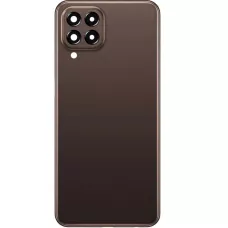 Задняя крышка Samsung M336 Galaxy M33, коричневая, оригинал PRC + стекло камеры