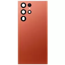 Задня кришка Samsung S908 Galaxy S22 Ultra 5G червона, оригінал PRC + скло камери