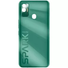 Задняя крышка Tecno Spark 7 KF6 зеленая, Spruce Green