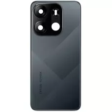 Задняя крышка Tecno Spark Go 2023 BF7n черная, Endless Black + стекло камеры