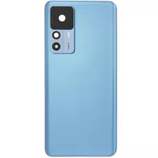 Задняя крышка Xiaomi 12T синяя, оригинал PRC + стекло камеры