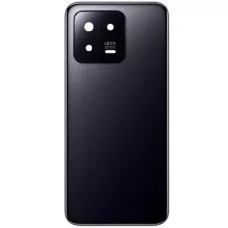 Задня кришка Xiaomi 13 чорна, оригінал PRC + скло камери