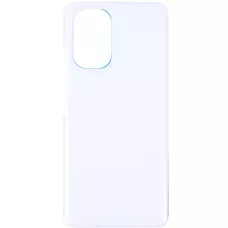 Задняя крышка Xiaomi Poco F3/Redmi K40 белая, Arctic White, Логотип 