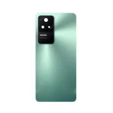 Задня кришка Xiaomi Poco F4 /Redmi K40S зелена, Nebula Green, оригінал PRC + скло камери 48MP, логотип 