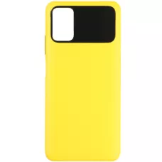 Задняя крышка Xiaomi Poco M3 желтая, Poco Yellow, оригинал PRC