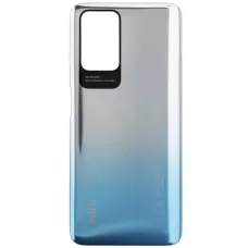 Задняя крышка Xiaomi Redmi 10 / Redmi 10 2022 / Redmi 10 Prime / Redmi 10 Prime 2022 голубая, Sea Blue, оригинал PRC