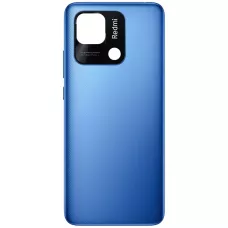 Задняя крышка Xiaomi Redmi 10C голубая, Ocean Blue, оригинал PRC
