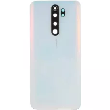 Задня кришка Xiaomi Redmi Note 8 Pro біла, оригінал PRC + скло камери
