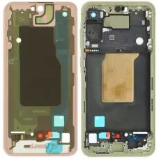 Рамка дисплея Samsung A556 Galaxy A55 желтая, Lemon