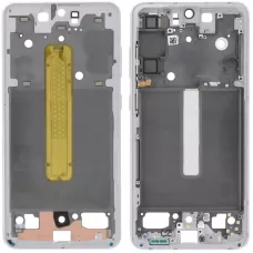 Рамка дисплея Samsung G990 Galaxy S21 FE 5G серебристая, White