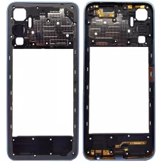 Рамка корпуса Infinix Hot 20 голубая, Tempo Blue
