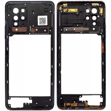 Рамка корпуса Infinix Note 10 Pro черная, снята