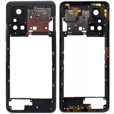 Рамка корпуса Infinix Note 11 Pro серая, Mithril Grey, снята