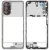 Рамка корпуса Motorola XT2221 Moto G52/XT2225 Moto G82/Moto G71S белая + стекло камеры