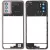 Рамка корпуса Motorola XT2233-2 Moto G42, розовая, Metallic Rose + стекло камеры