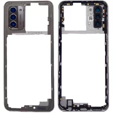 Рамка корпуса Nokia G42 серая, Gray + стекло камеры