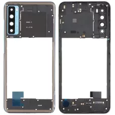 Рамка корпуса TCL 20L синяя, Luna Blue + стекло камеры