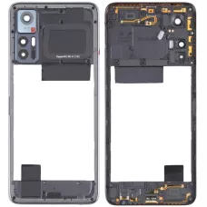 Рамка корпуса TCL 30 черная, Tech Black + стекло камеры