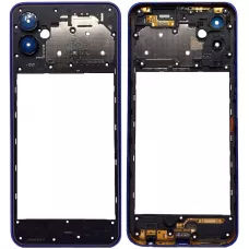 Рамка корпуса Tecno Pova 4 синяя, Cryolite Blue