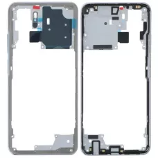 Рамка корпуса Xiaomi Redmi Note 10/Redmi Note 10S белая, Frost White (Pebble White)